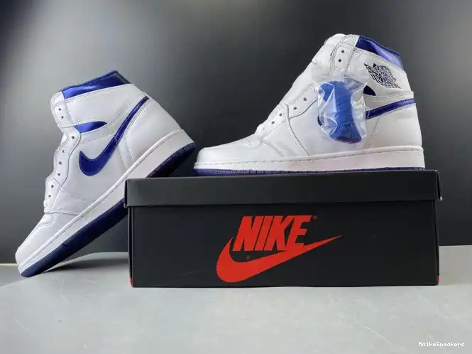 MaikeSneakers Navy Retro 555088-106 Air Metallic 1 (2016) Jordan 0624